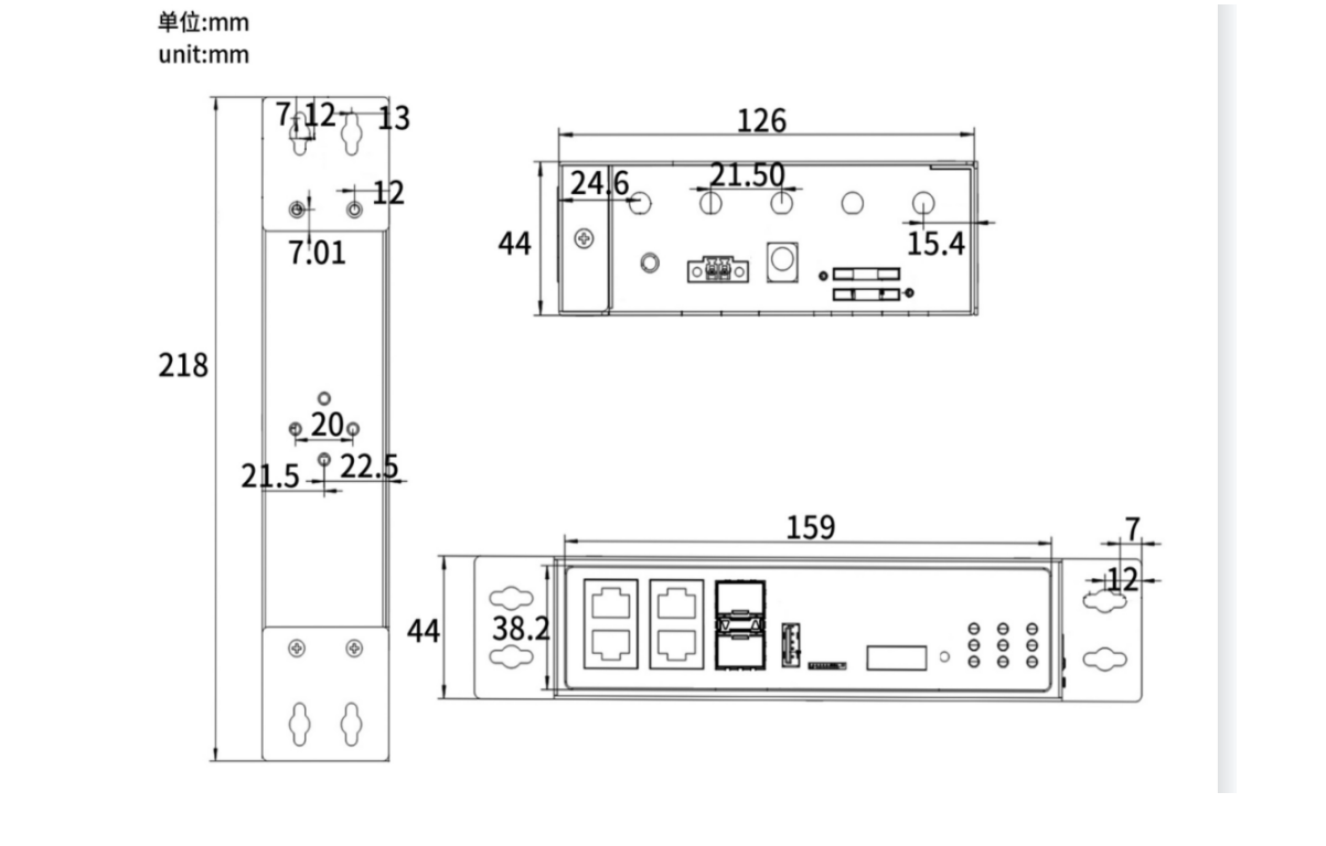 产品技术规格图
